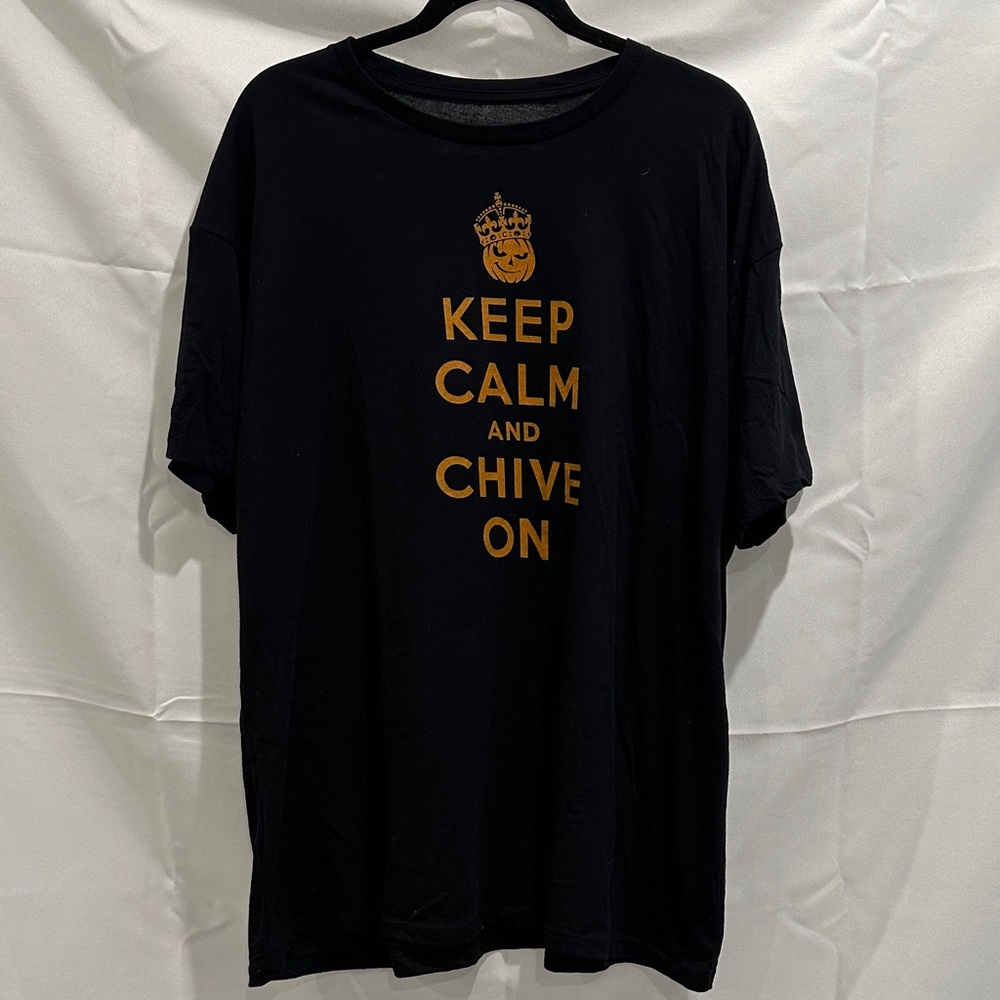 Chive On Halloween Black Graphic Tee